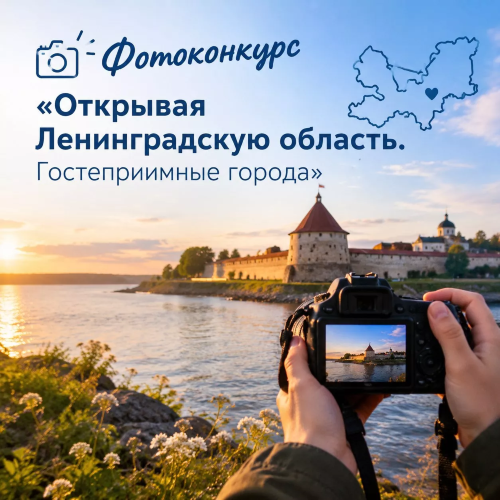 Фотоконкурс «Открывая Ленинградскую область. Гостеприимные города»